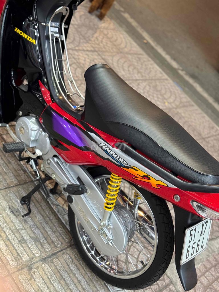 Wave Zx zin BSTP 9c bản sau xe thùng