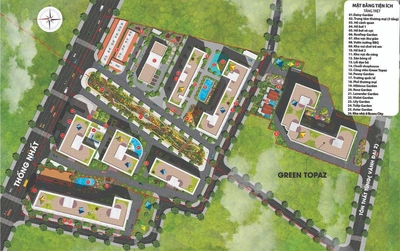 Bán căn hộ Bcons Topaz khu City sổ sẵn - 2pn/2wc