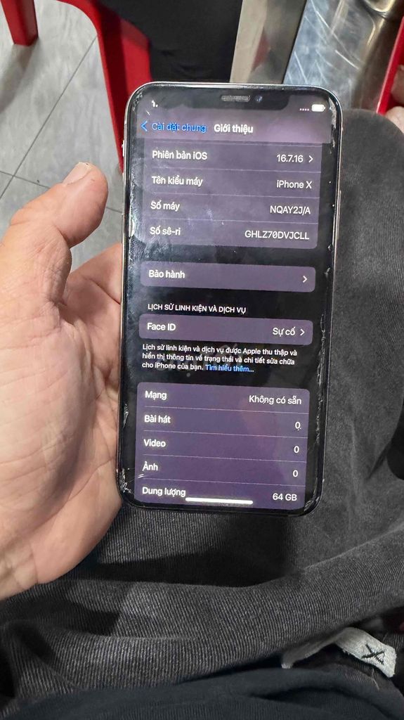Apple iPhone X zin chống cháy. Mua bán Điện thoại tại Quận 7 Tp Hồ Chí Minh được đăng bởi Thanh hình 1