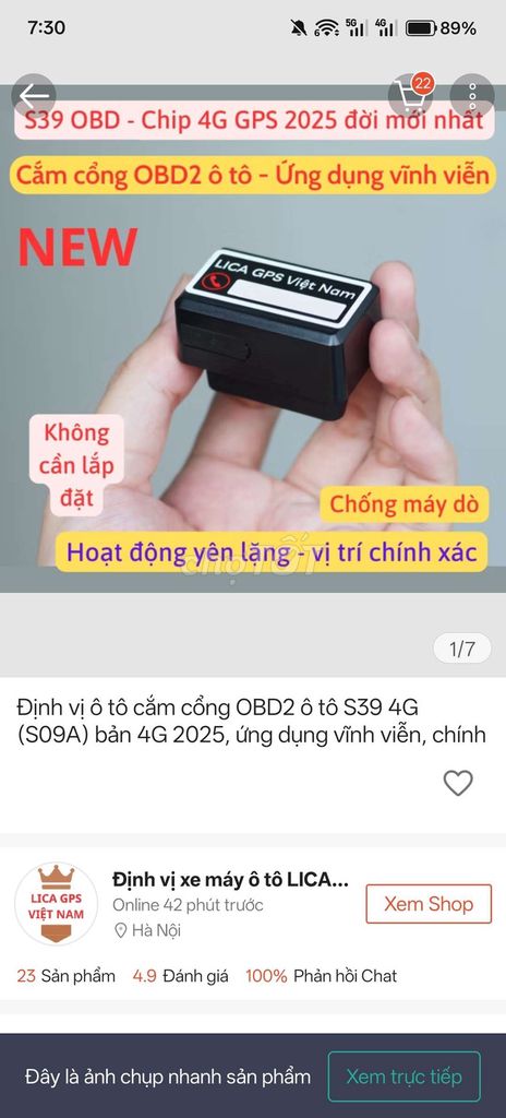 Do bán xe nên còn dư cục định vị lika. Mua bán Phụ tùng xe tại Thành phố Vĩnh Yên Vĩnh Phúc được đăng bởi Tuân Minh hình 2