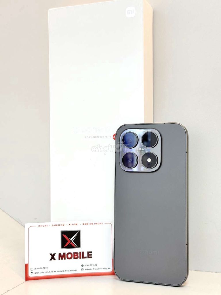 XIAOMI 17 12/256GB SẴN ROM Q.TẾ ZIN CHUẨN ĐẸP NÉT. Mua bán Điện thoại tại Huyện Trảng Bom Đồng Nai được đăng bởi X Mobile Trảng Bom hình 1