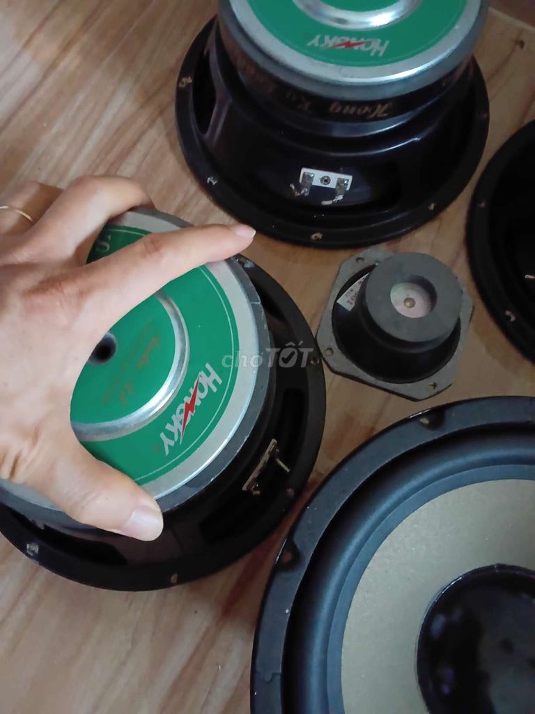 Loa bass Hồng Kỳ Super MegaBass 20cm. Mua bán Tivi, Âm thanh tại Huyện Mỏ Cày Bắc Bến Tre được đăng bởi Go hình 1