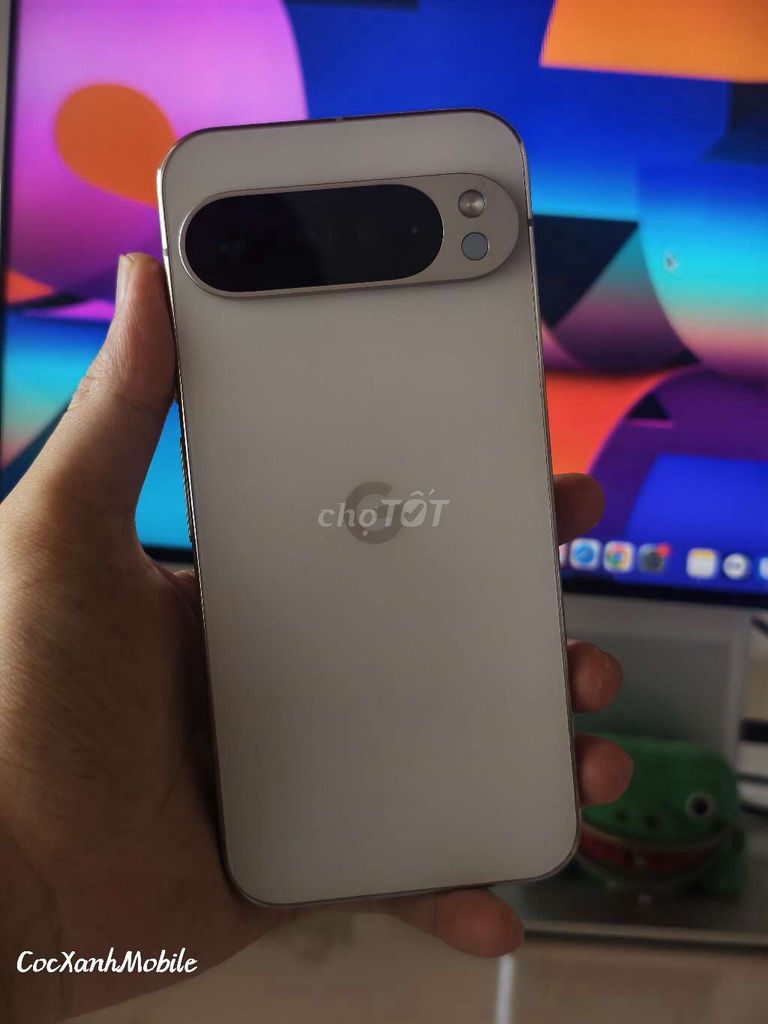 Google Pixel 9 Pro XL Trắng Zin Áp, Pin 96%. Mua bán Điện thoại tại Quận Liên Chiểu Đà Nẵng được đăng bởi Minh Hiệp CócXanhMobile hình 1