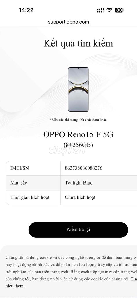OPPO Reno15 F 5G 256GB Xanh. Mua bán Điện thoại tại Thành phố Thủ Đức Tp Hồ Chí Minh được đăng bởi đỗ huy hình 1