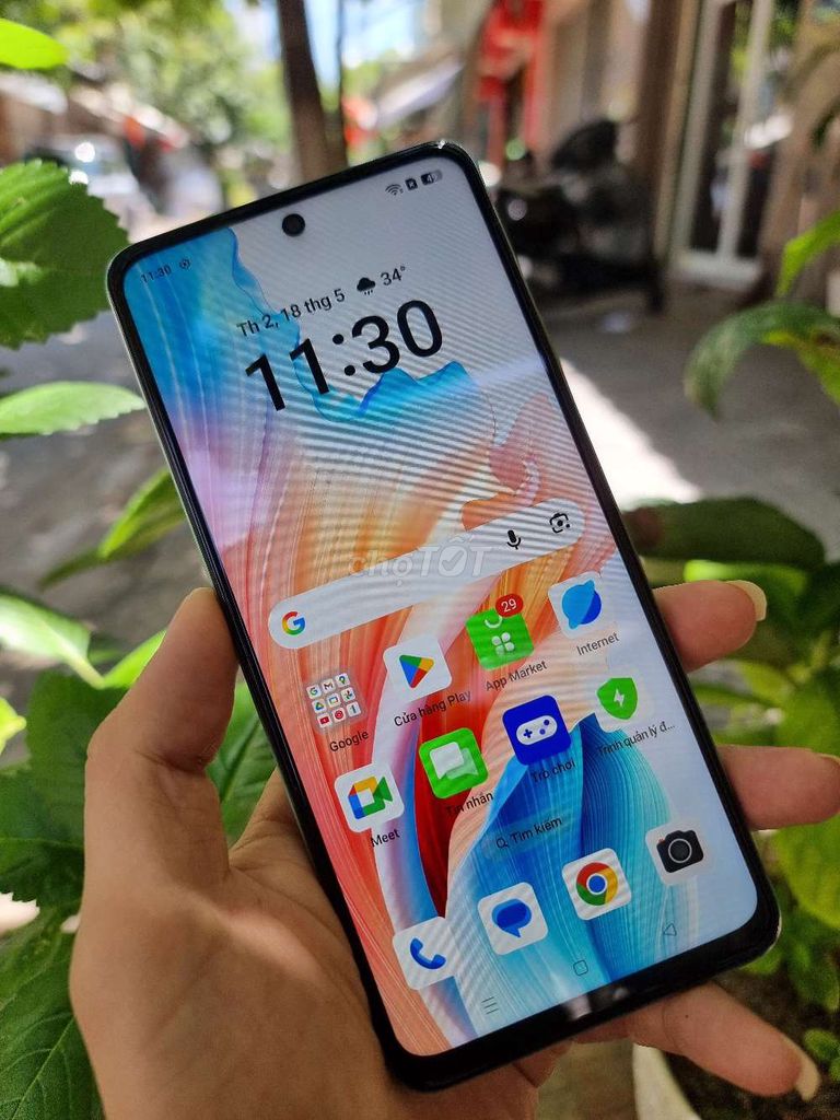 Oppo A58 128GB Xanh. Mua bán Điện thoại tại Quận Liên Chiểu Đà Nẵng được đăng bởi Bảo Lâm hình 1