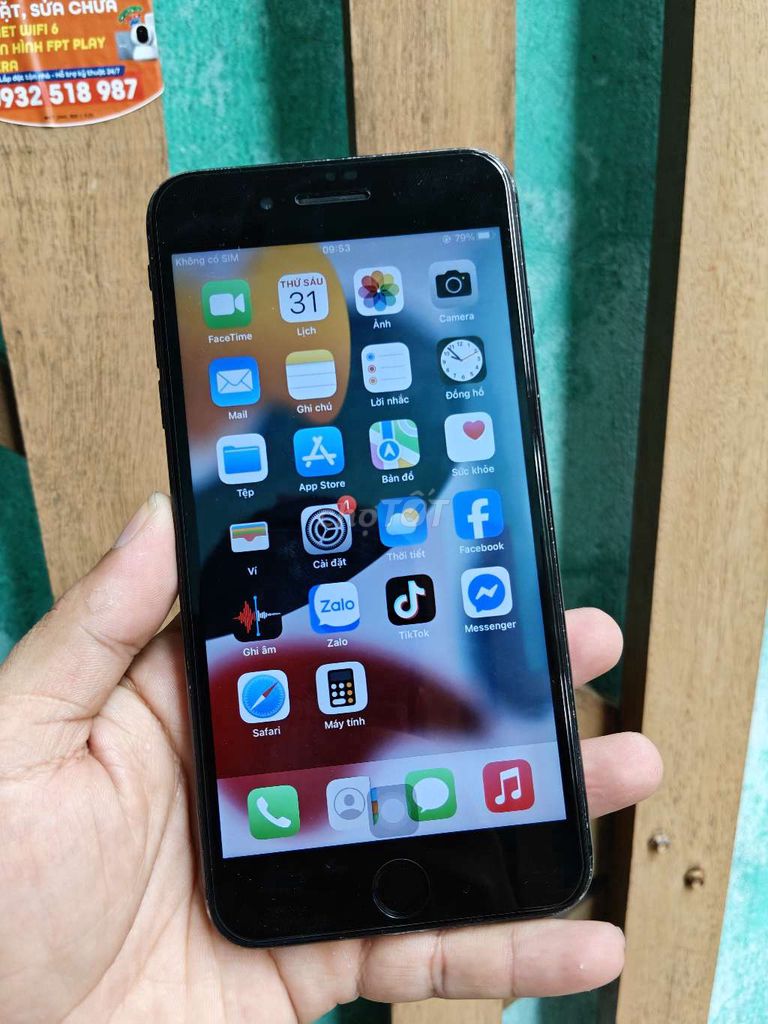 Apple iPhone 7 Plus 32GB Đen Đã qua sử dụng. Mua bán Điện thoại tại Quận Liên Chiểu Đà Nẵng được đăng bởi Công Lực hình 1