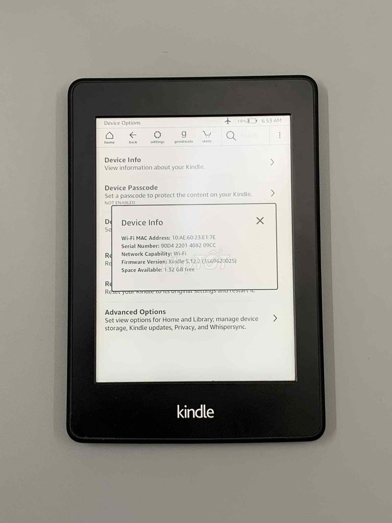 Kindle Paperwhite 2, 2gb đen, 98%. Mua bán Máy tính bảng tại Quận 5 Tp Hồ Chí Minh được đăng bởi PHAN MINH MB hình 1