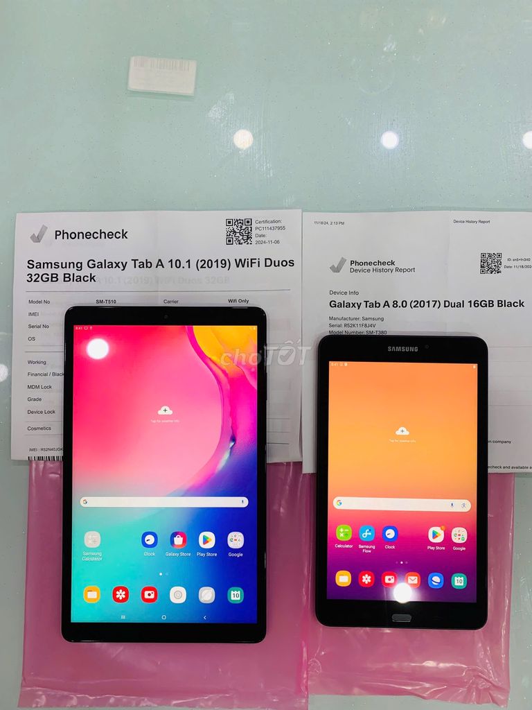 Samsung Galaxy TAB A 8.0 -10.1" WIFI máy Mỹ đẹp rẻ. Mua bán Máy tính bảng tại Quận 3 Tp Hồ Chí Minh được đăng bởi Em Huy bán Mini PC  hình 1