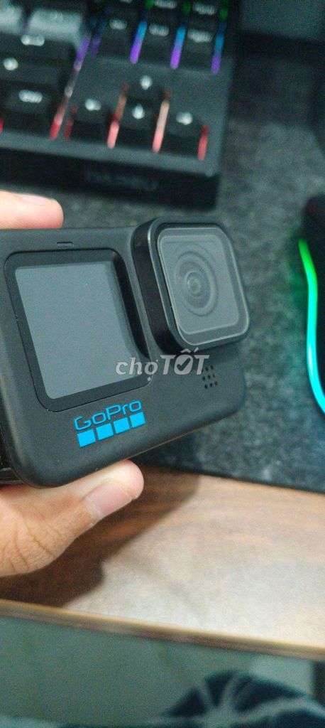 Máy quay hành động GoPro Hero 10 Đen Đã sử dụng. Mua bán Máy ảnh, Máy quay tại Huyện Nhà Bè Tp Hồ Chí Minh được đăng bởi Phạm Trần Quốc Anh  hình 1