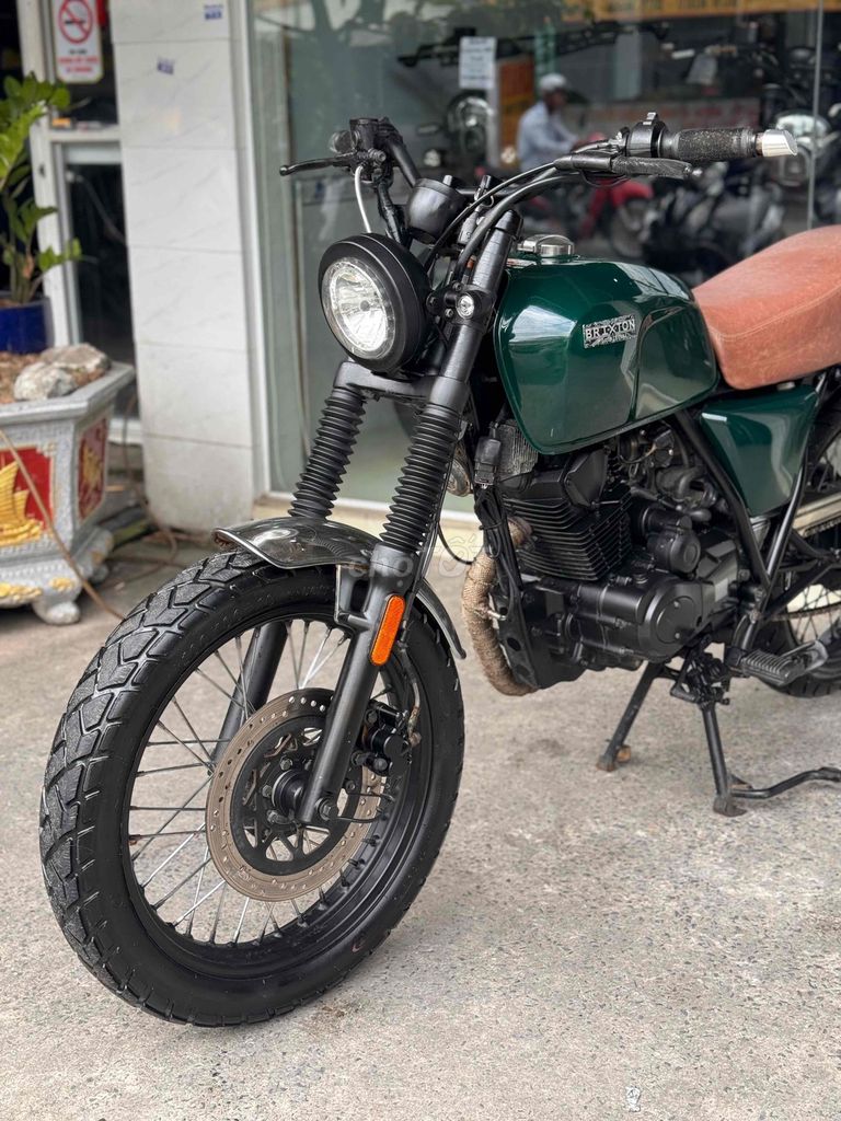 Brixton BX 150 2017 Xanh lá Biển SG Xe đẹp zin. Mua bán Xe máy tại Quận Bình Tân Tp Hồ Chí Minh được đăng bởi Việt Motor Bình Tân hình 4