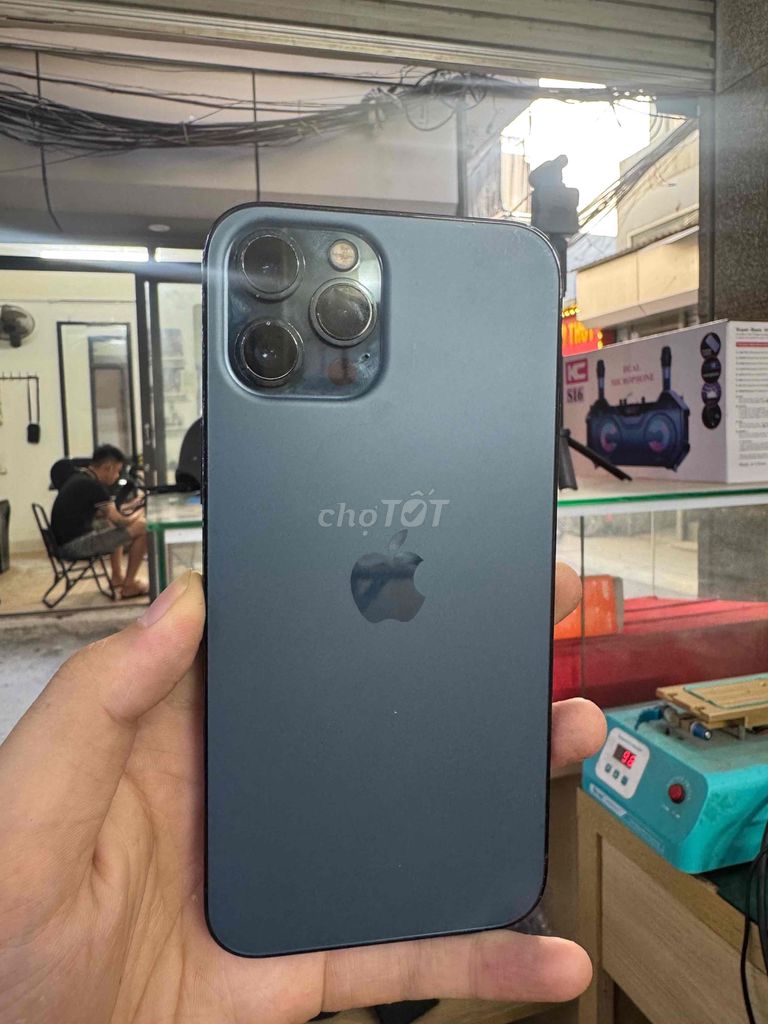 Apple iPhone 12 Pro Max Xanh đã thay pin. Mua bán Điện thoại tại Quận Nam Từ Liêm Hà Nội được đăng bởi NCT Beat hình 1