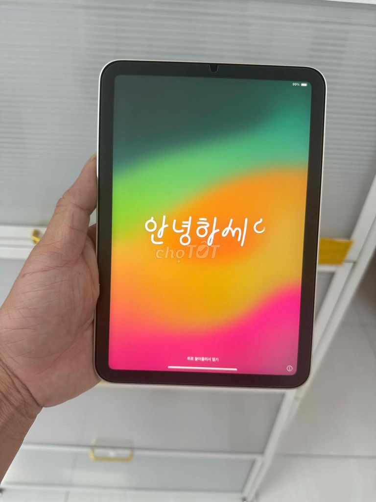 Ipad Mini 6 64gb Wifi Trắng đẹp nguyên zin