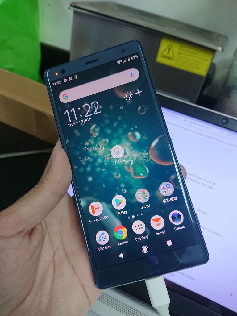Sony Xperia XZ2 Xanh. Mua bán Điện thoại tại Huyện Bình Chánh Tp Hồ Chí Minh được đăng bởi Nguyễn Khánh hình 1