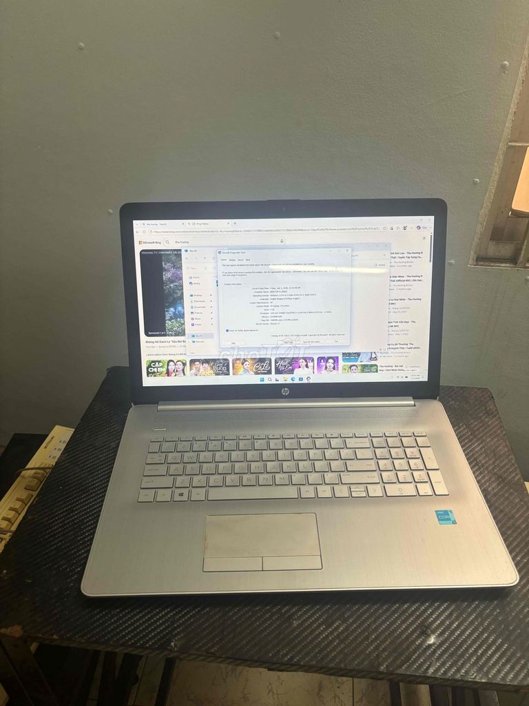 HP 17-by4xxx i3-1115G4 17 inch 8GB/256GB SSD Bạc. Mua bán Laptop tại Huyện Nhà Bè Tp Hồ Chí Minh được đăng bởi mua bán đồ củ hình 1