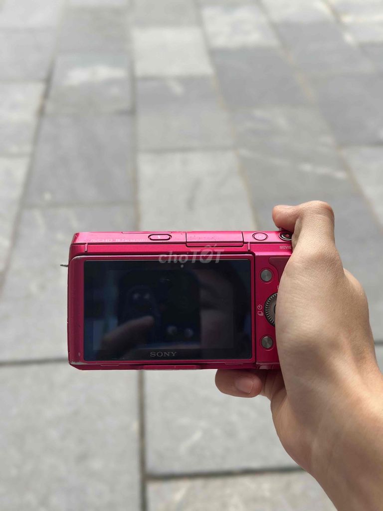 Máy ảnh Sony NEX-F3 Hồng. Mua bán Máy ảnh, Máy quay tại Quận Hoàng Mai Hà Nội được đăng bởi Trung Cỏ hình 1