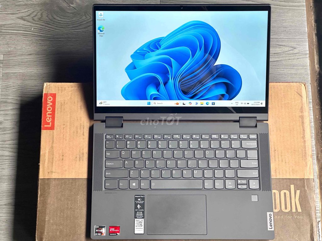 LENOVO IDEAPAD FLEX 5 , RYZEN 5 , BH 12 THÁNG