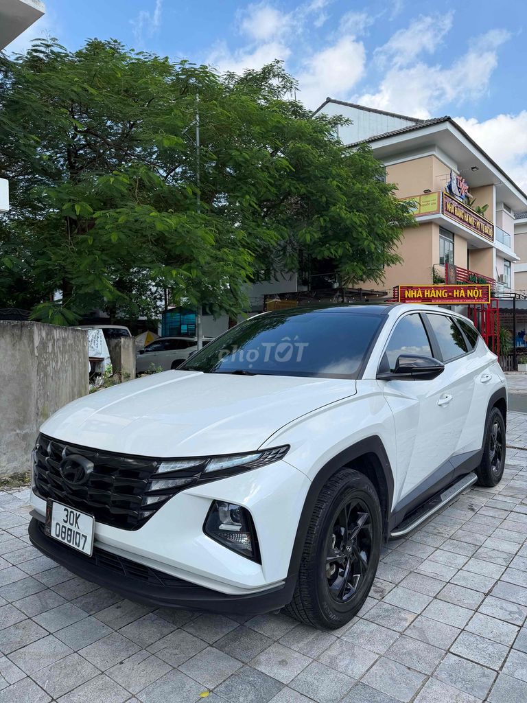 Hyundai Tucson 2022 стандартная комплектация, белый, 47000 км