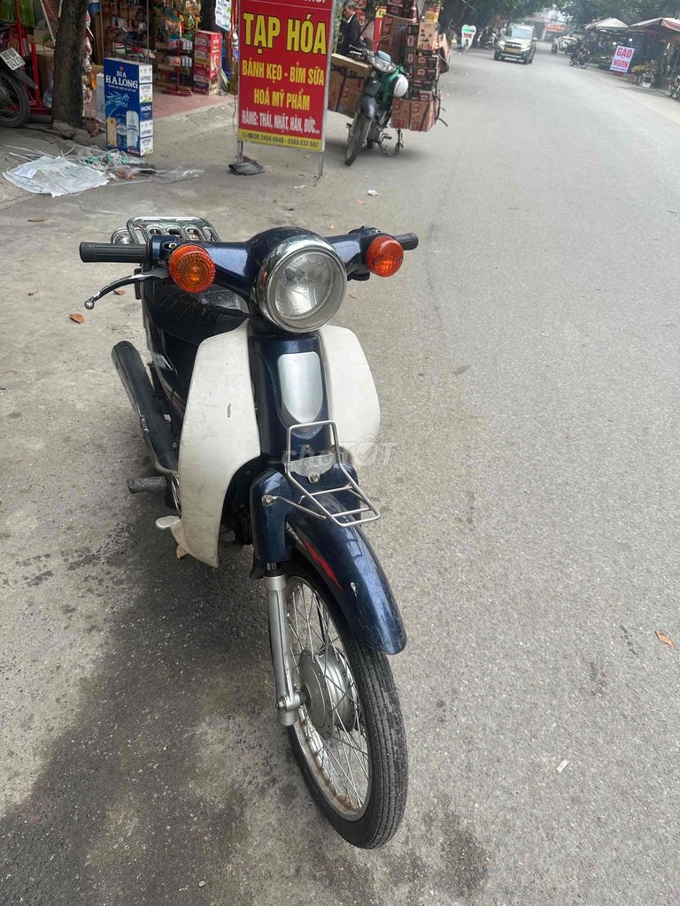 Xe máy Cub 50cc Xanh trắng. Mua bán Xe máy tại Quận Hà Đông Hà Nội được đăng bởi A NAM NHÀ  PHỐ  hình 1