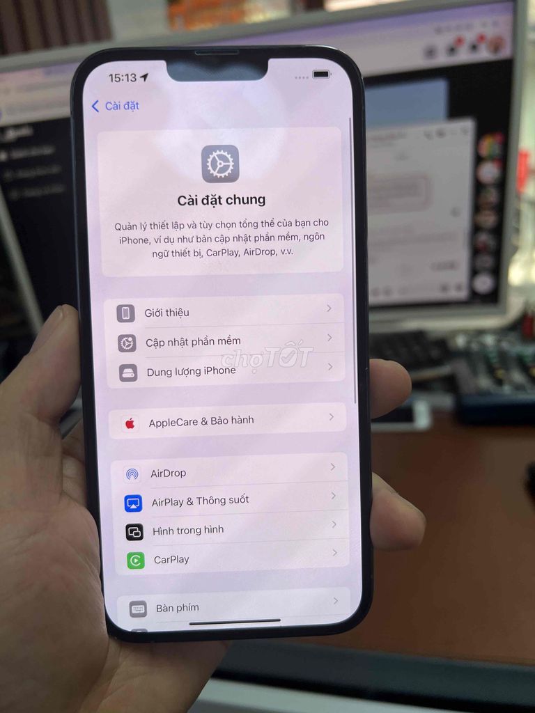 Apple iPhone 13promax lock 128g zin all 99%. Mua bán Điện thoại tại Quận Lê Chân Hải Phòng được đăng bởi hoang anh hình 1