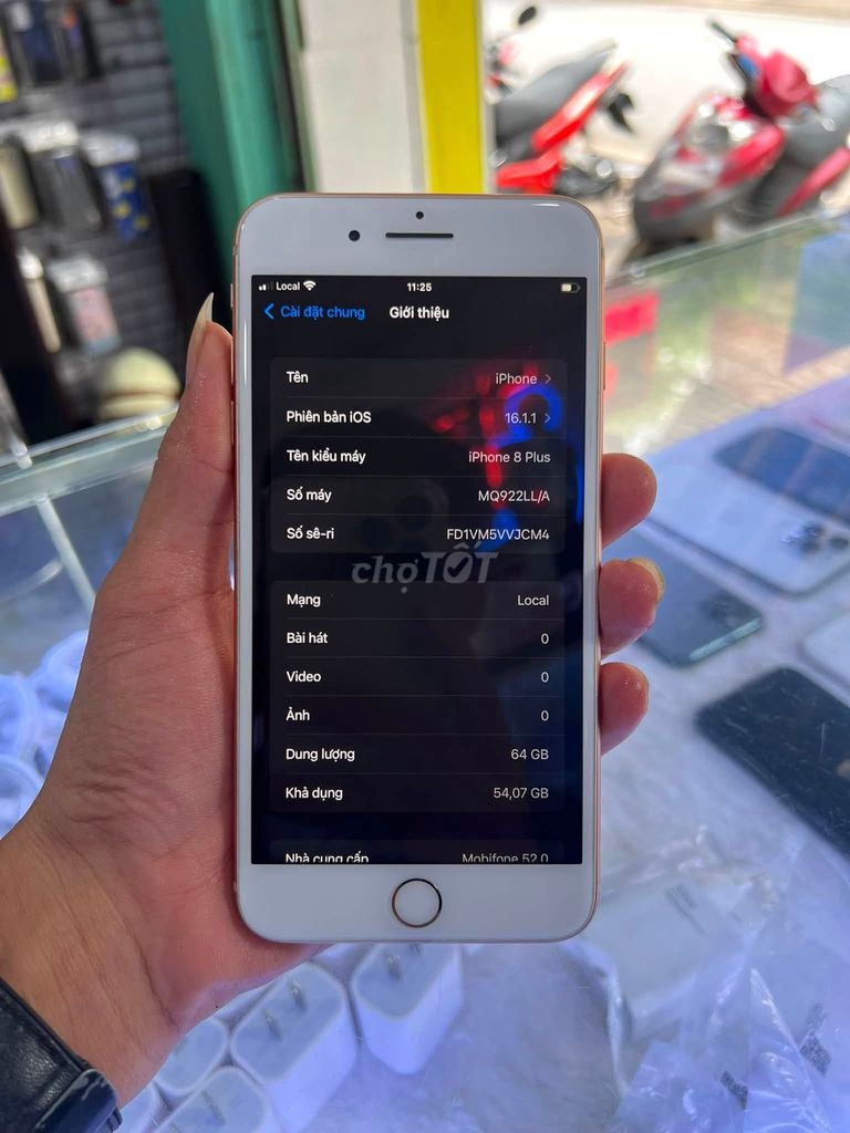 Apple iPhone 8 Plus 64GB Vàng hồng Đã qua sử dụng. Mua bán Điện thoại tại Thành phố Thủ Đức Tp Hồ Chí Minh được đăng bởi Hội Đồ Điện Tử hình 1