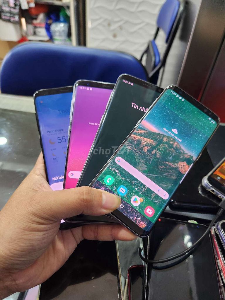 Samsung s8 cho ae chiến game ram 4gb sài mượt