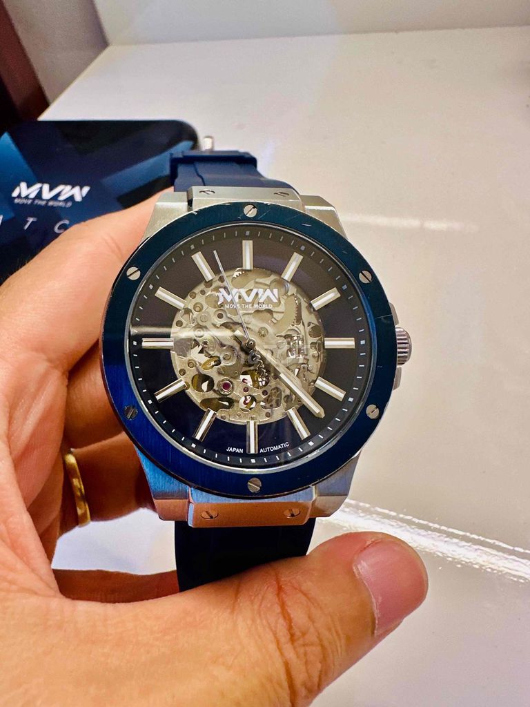 passs Đồng hồ cơ MVW Nam 42mm Kính Sapphire. Mua bán Đồng hồ tại Huyện Quảng Ninh Quảng Bình được đăng bởi Quoc Qb hình 1