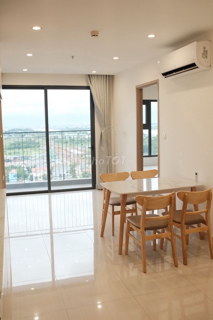 Cho thuê CH Vinhomes Grand Park DT 60m2 2PN+2WC full nội thất giá 8tr