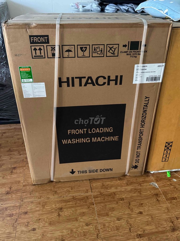 HITACHI INVERTER 9.5Kg: MỚI 100% BH HÃNG 2 NĂM