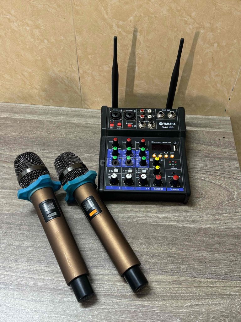 Mixer G4-usb — Bộ trộn âm thanh Yamaha G4-USB Đen. Mua bán Tivi, Âm thanh tại Quận 4 Tp Hồ Chí Minh được đăng bởi Trần Anh Tuấn hình 1