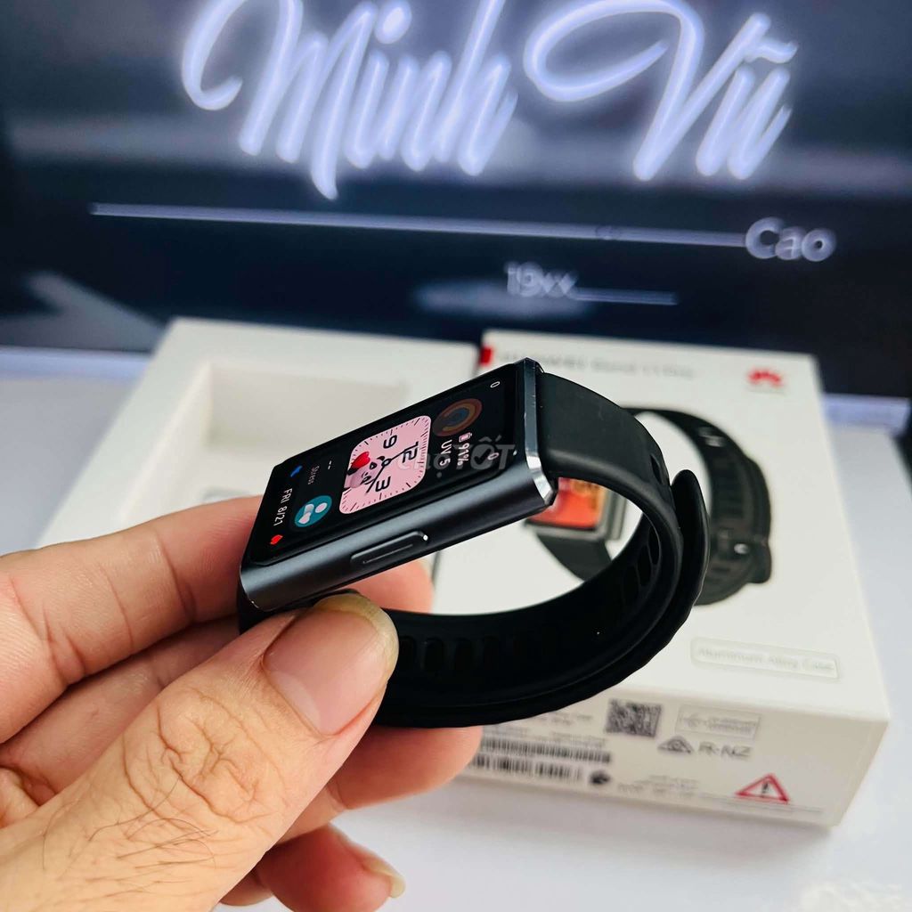 Huawei Band 11 Pro Đen Like New. Mua bán Thiết bị đeo thông minh tại Quận Gò Vấp Tp Hồ Chí Minh được đăng bởi AnVũ02 hình 1