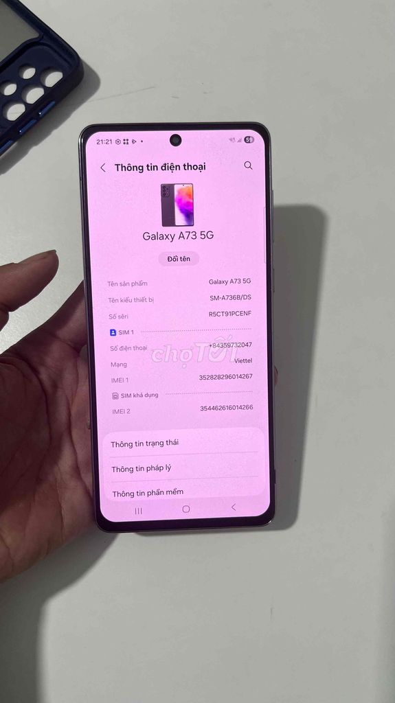 Samsung Galaxy A73 5G Cam 5G. Mua bán Điện thoại tại Huyện Hóc Môn Tp Hồ Chí Minh được đăng bởi Dạt hình 1