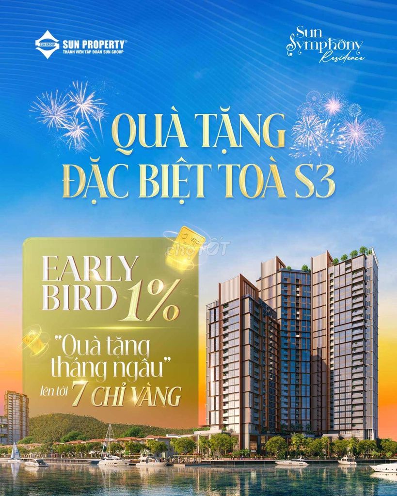 ĐẶT CHỖ CĂN HỘ S3 ĐẸP NHẤT ĐÀ NẴNG CỦA TẬP ĐOÀN SUN GROUP- CK ĐẾN 19%