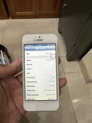 Bán iphone 5 sưu tầm ios 6 gốc cất tủ thừa bán. Mua bán Điện thoại tại Quận Bắc Từ Liêm Hà Nội được đăng bởi sơn