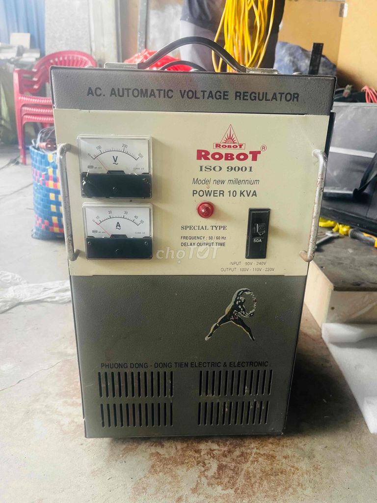 Ổn áp Robot ISO 9001 10 KVA. Mua bán Đồ chuyên dụng, Giống nuôi trồng tại Huyện Châu Thành A Hậu Giang được đăng bởi Phong Ng Hoàng hình 1