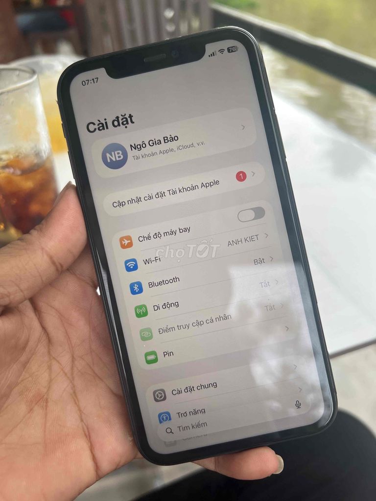 Apple iPhone 11 64GB Đen VN/A Đã dùng. Mua bán Điện thoại tại Thành phố Vị Thanh Hậu Giang được đăng bởi nguyễn tân hình 1
