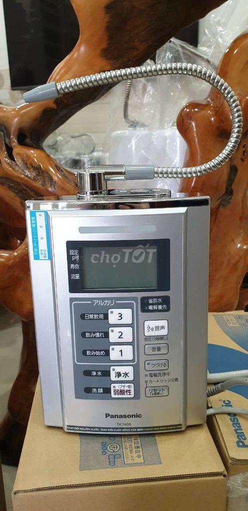 Máy lọc nước Panasonic TK 7408 Nhật Bản. Mua bán Bếp, lò, đồ điện nhà bếp tại Quận 12 Tp Hồ Chí Minh được đăng bởi MÁY LỌC NƯỚC ĐIỆN GIẢI hình 1
