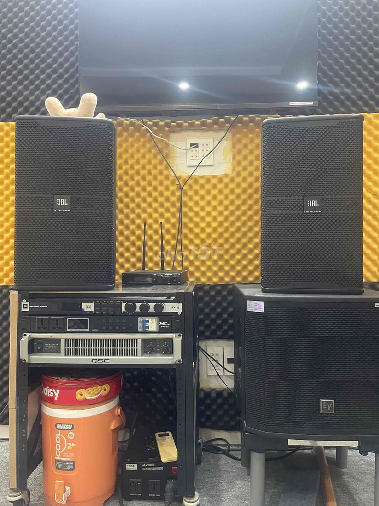 Dàn karaoke JBL KP 4110 EV ELX 12SP QSC 1804 Đen. Mua bán Tivi, Âm thanh tại Quận Bình Tân Tp Hồ Chí Minh được đăng bởi nguyendinhduong hình 1