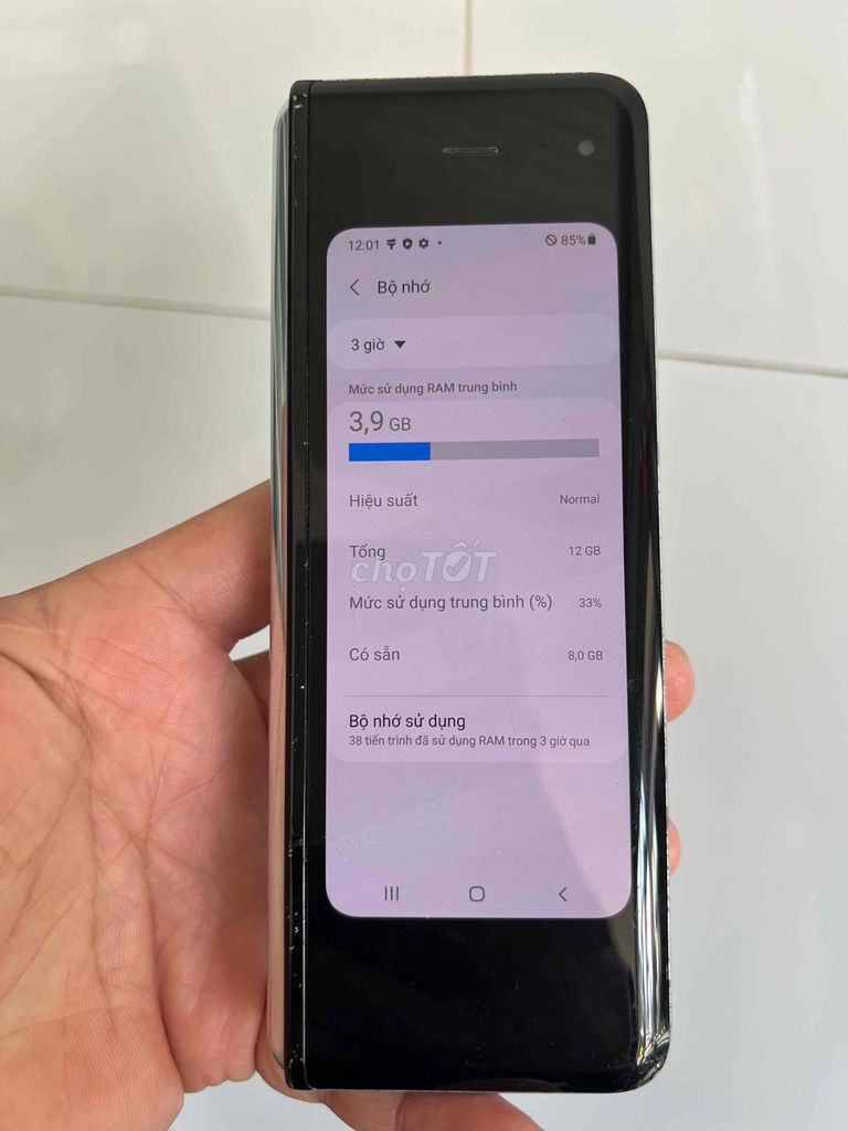Samsung Galaxy Z Fold 1 512GB Đen. Mua bán Điện thoại tại Quận 3 Tp Hồ Chí Minh được đăng bởi Gia Khang hình 1