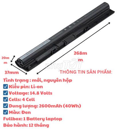 Pin ZIN Laptop Dell Inspiron 15 ( thanh lý )