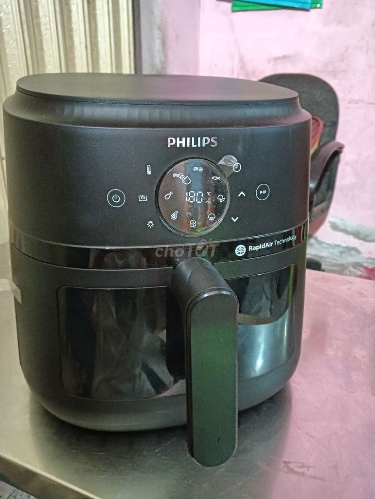 Nồi chiên không dầu Philips 6.2L Đen. Mua bán Bếp, lò, đồ điện nhà bếp tại Thành phố Rạch Giá Kiên Giang được đăng bởi Nguyễn Văn Thanh hình 1
