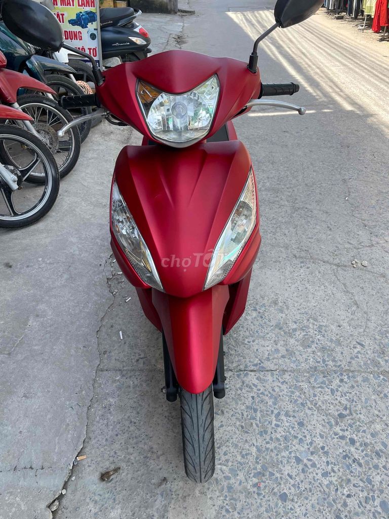 Honda Vision 2013 màu Đỏ. Mua bán Xe máy tại Huyện Đức Hòa Long An được đăng bởi XE MÁY CŨ LONG AN hình 3