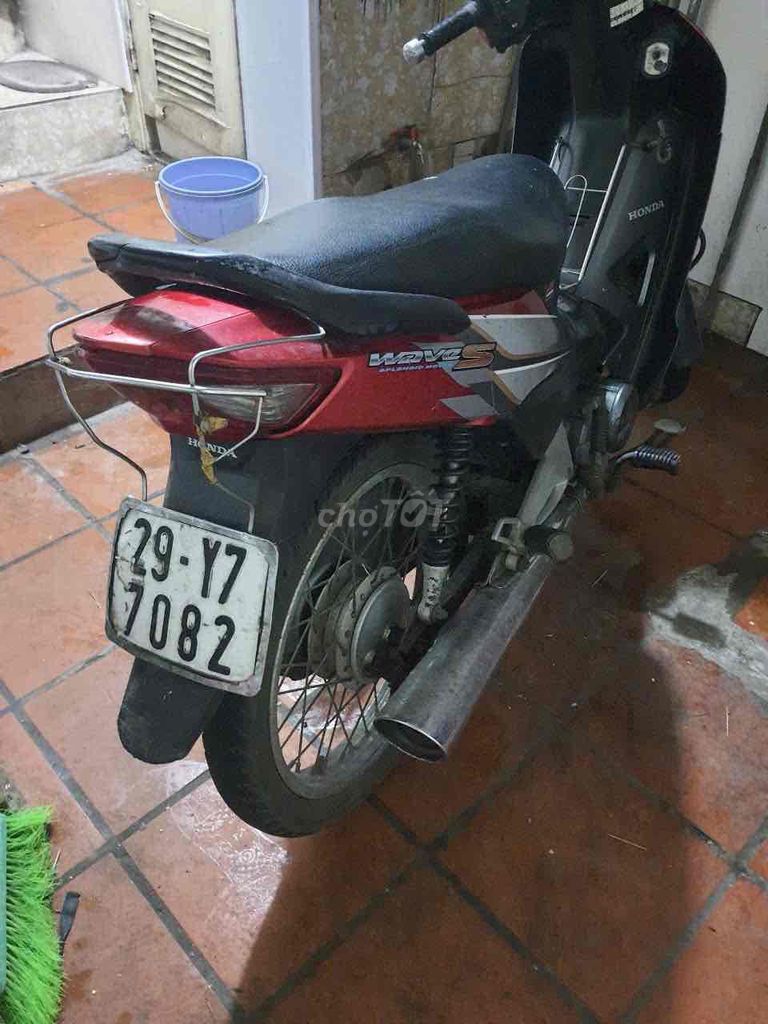 Хонда Вейв S 110 красный черный Ханой