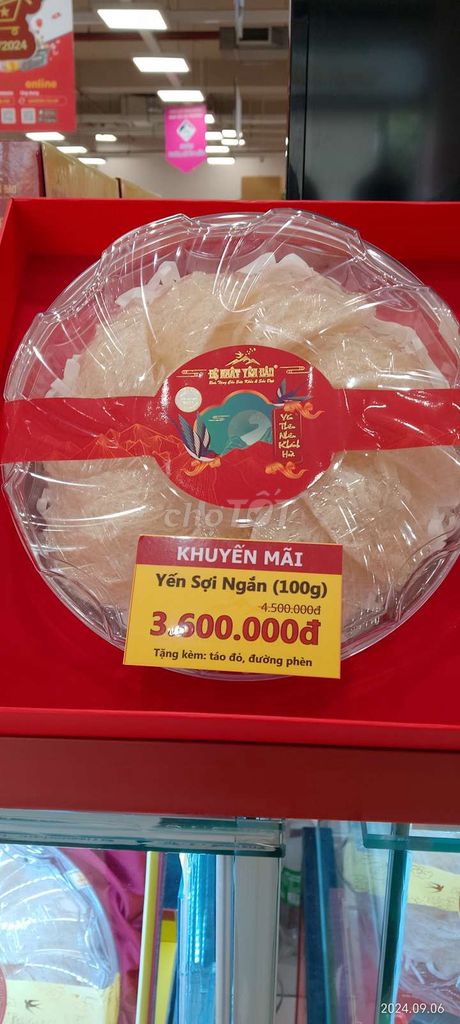 Yến sào Đệ Nhất Yến Đảo Khánh Hòa 100g. Mua bán Đồ ăn, thực phẩm và các loại khác tại Quận 6 Tp Hồ Chí Minh được đăng bởi nguyễn thị mỹ trinh hình 1