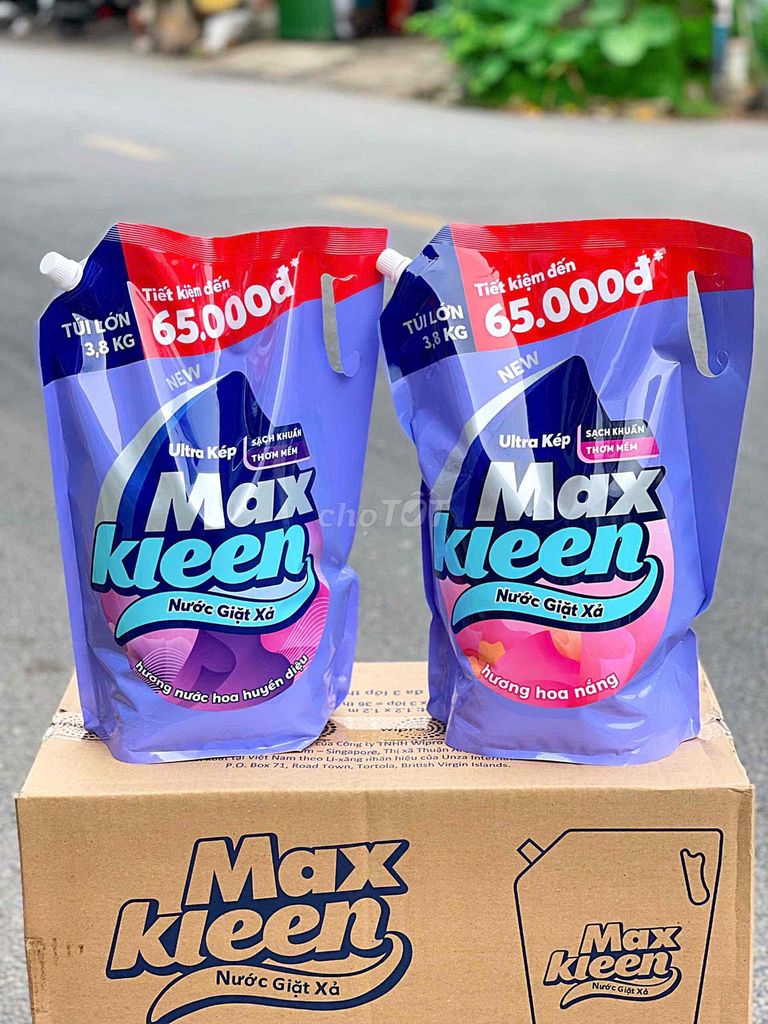 NƯỚC GIẶT XẢ MAXKLEEN 3,6L