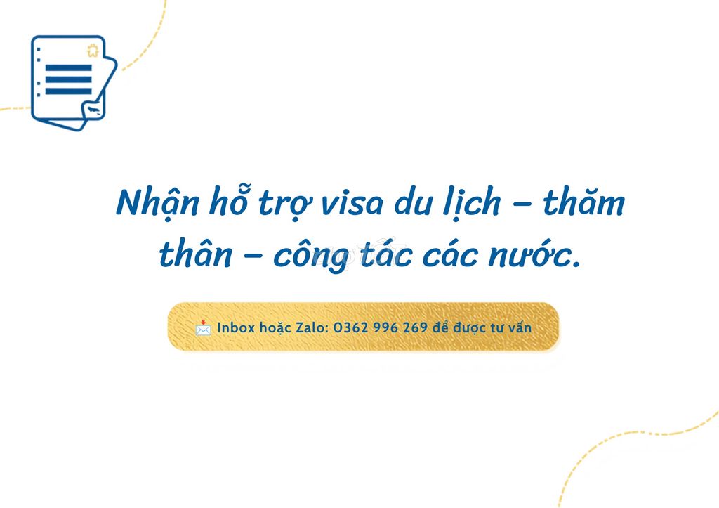 Dịch vụ visa du lịch, thăm thân, công tác. Du lịch tại Quận Tân Bình Tp Hồ Chí Minh được đăng bởi ty ty hình 1