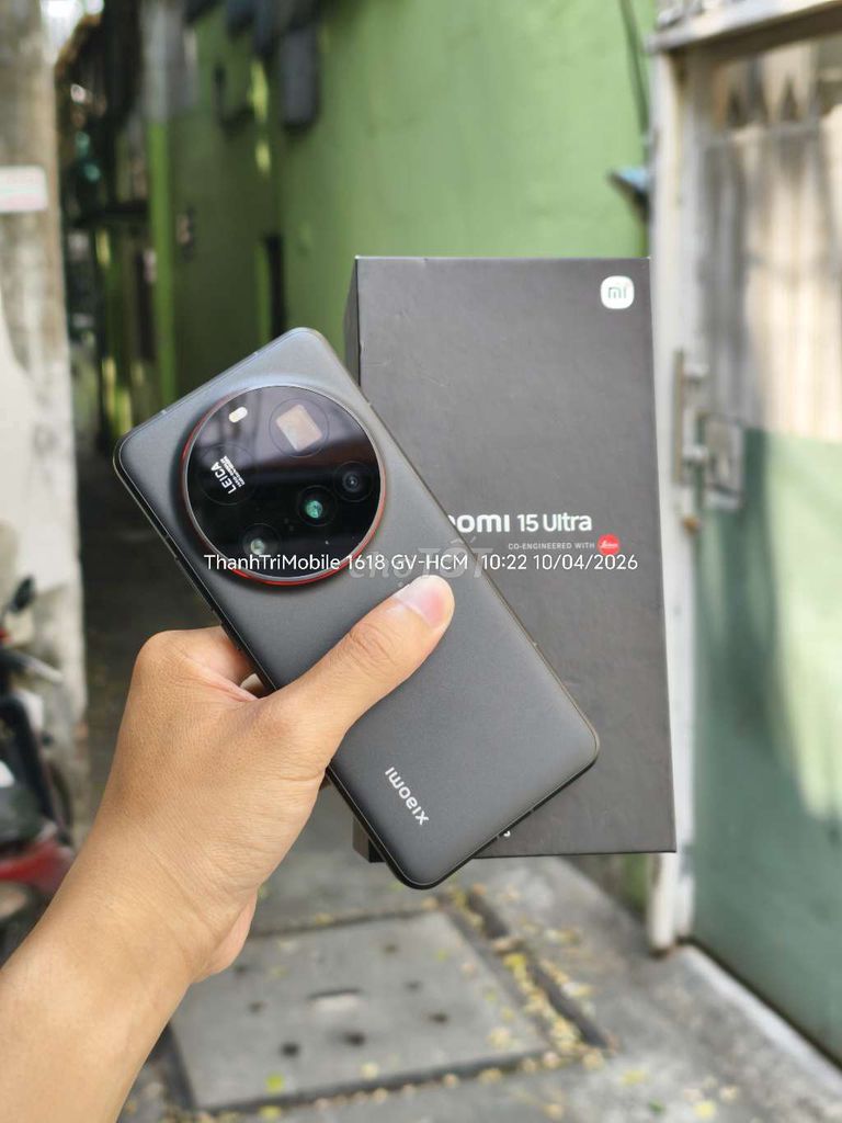Xiaomi Mi 15 Ultra Đen 12/256 fullbox nội địa. Mua bán Điện thoại tại Quận Gò Vấp Tp Hồ Chí Minh được đăng bởi Thanh Tri hình 1