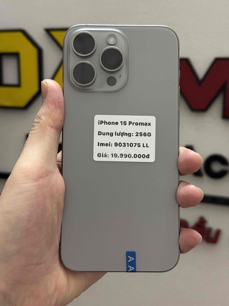 iPhone 15 Pro Max 256GB Natural máy đẹp keng. Mua bán Điện thoại tại Thành phố Buôn Ma Thuột Đắk Lắk được đăng bởi Nguyễn Hoàng hình 1