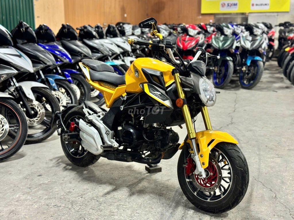 XE MÁYTHANH TÙNG_AGUSTA 110 VÀNG ĐEN CÔN TAY MINI. Mua bán Xe máy tại Quận Nam Từ Liêm Hà Nội được đăng bởi THANH TÙNG hình 1