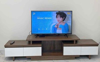 Kệ tivi gỗ MDF kéo rút linh hoạt (Hàng đẹp)