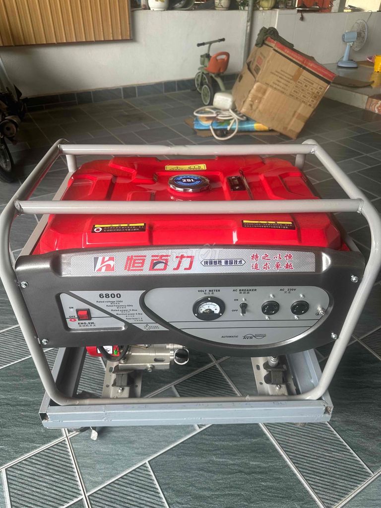 Máy phát điện Đỏ 220V 5,5kg. Mua bán Đồ chuyên dụng, Giống nuôi trồng tại Huyện Quảng Xương Thanh Hóa được đăng bởi Sang Trịnh hình 1